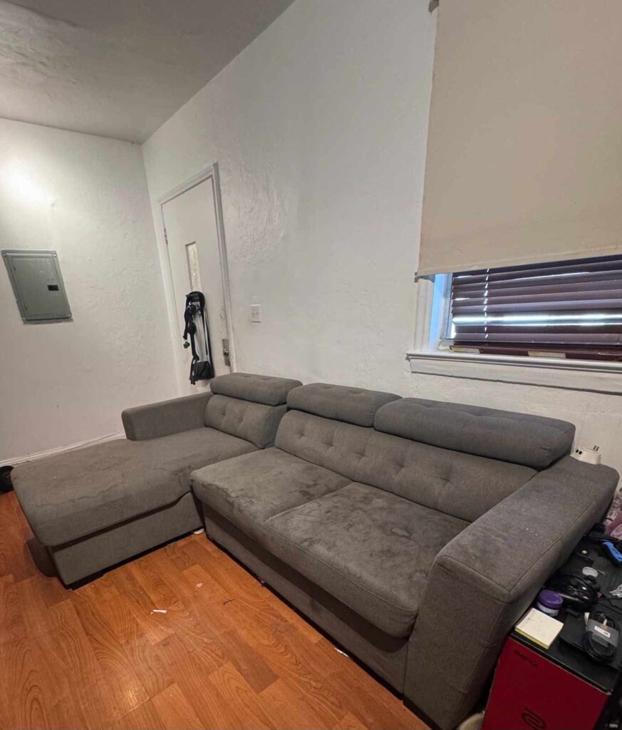 Junk removal couch