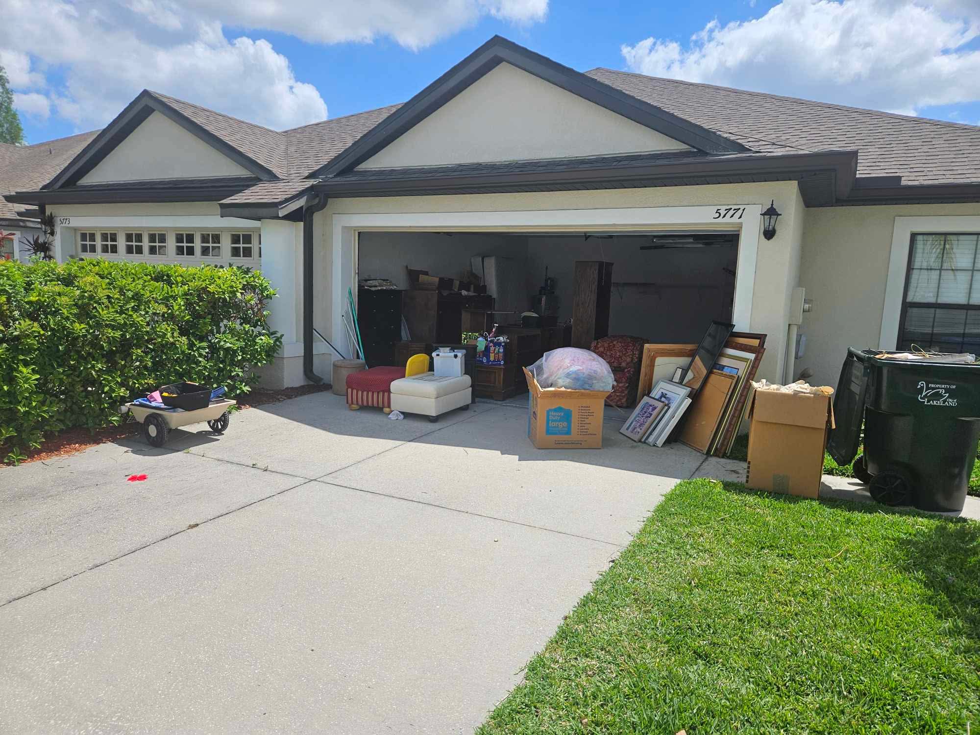 Garage clean out